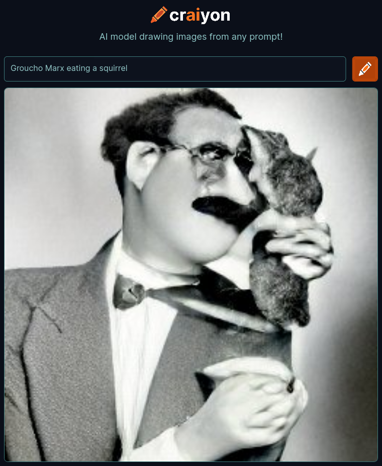 craiyon_154358_Groucho_Marx_eating_a_squirrel_br_