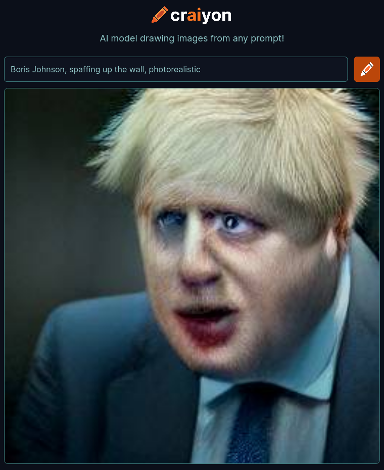 craiyon_175008_Boris_Johnson__spaffing_up_the_wall__photorealistic_br_