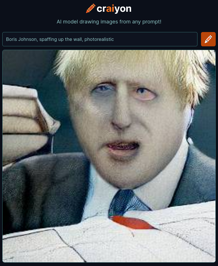 craiyon_175136_Boris_Johnson__spaffing_up_the_wall__photorealistic_br_