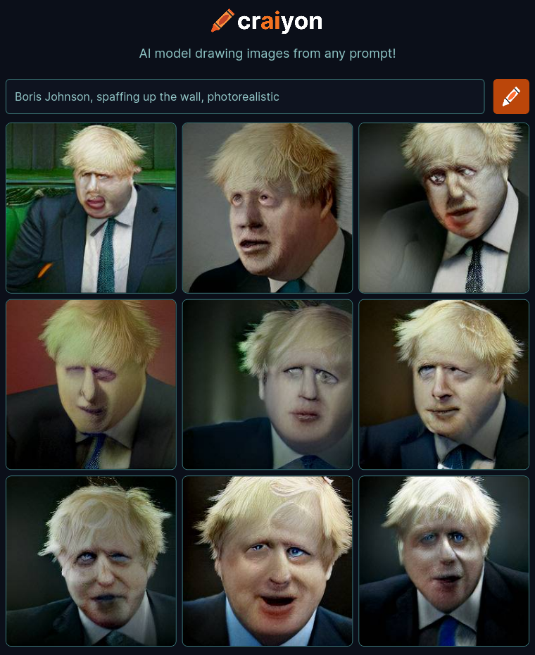 craiyon_175415_Boris_Johnson__spaffing_up_the_wall__photorealistic_br_
