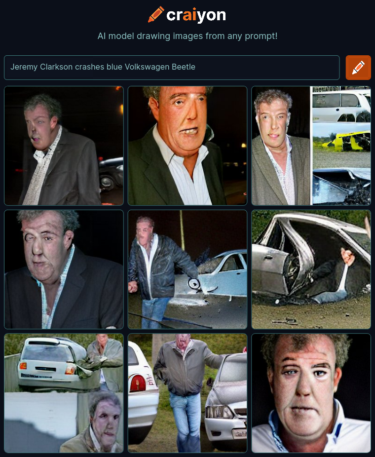 craiyon_235719_Jeremy_Clarkson_crashes_blue_Volkswagen_Beetle_br_