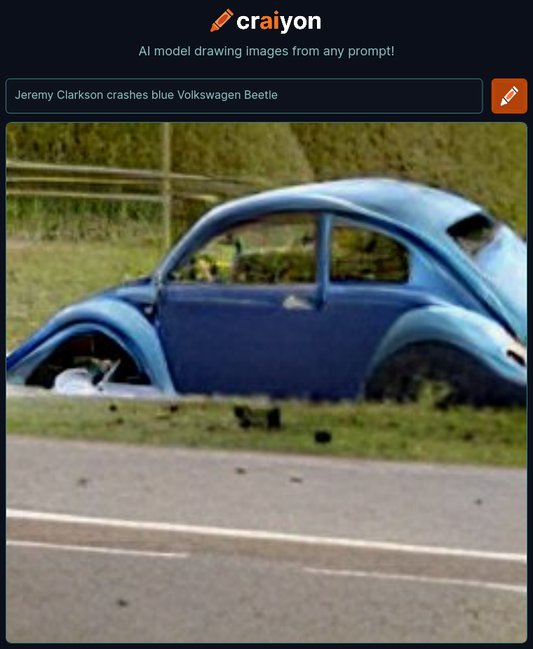 craiyon_235901_Jeremy_Clarkson_crashes_blue_Volkswagen_Beetle_br_