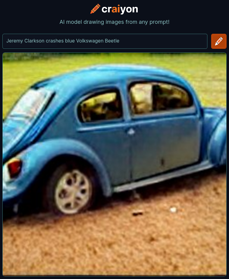 craiyon_235906_Jeremy_Clarkson_crashes_blue_Volkswagen_Beetle_br_