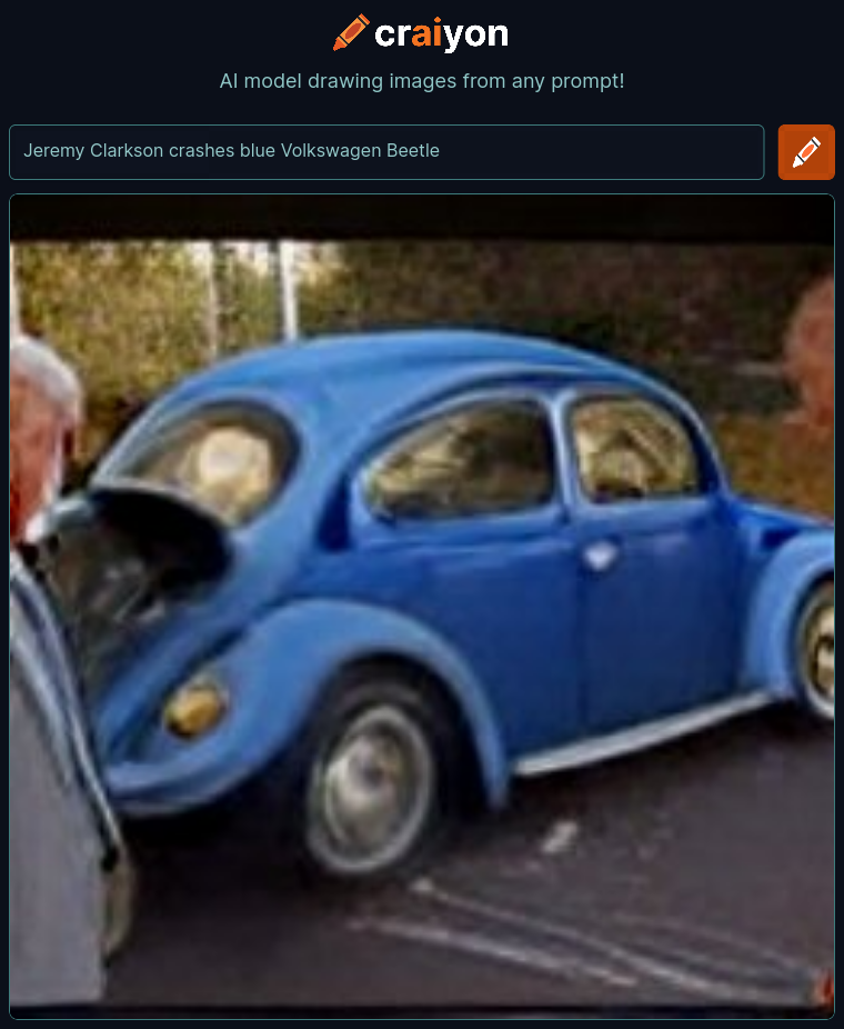 craiyon_235913_Jeremy_Clarkson_crashes_blue_Volkswagen_Beetle_br_