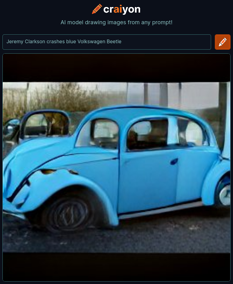 craiyon_235918_Jeremy_Clarkson_crashes_blue_Volkswagen_Beetle_br_