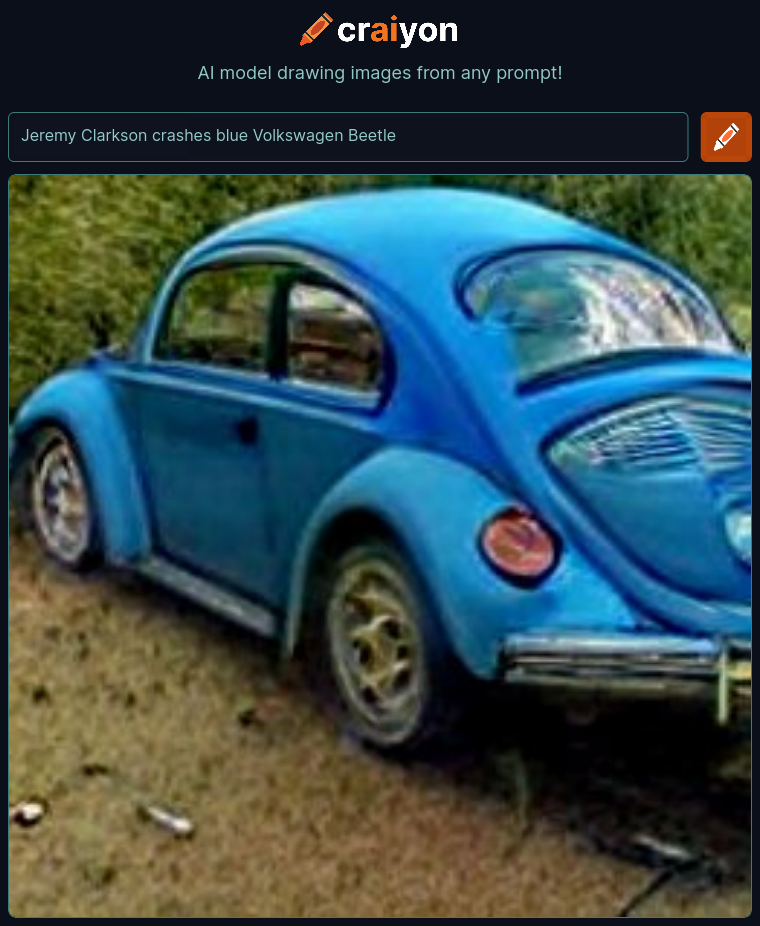 craiyon_235927_Jeremy_Clarkson_crashes_blue_Volkswagen_Beetle_br_