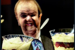 craiyon_001312_Ian_Hislop_pushed_head_first_into_a_large_bowl_of_trifle_br_