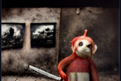 craiyon_121002_Tellytubbies_chainsaw_murder_Jan_Saudek_photorealistic_