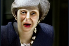craiyon_234558_Theresa_May_spiked_by_an_angry_rhinoceros_br_