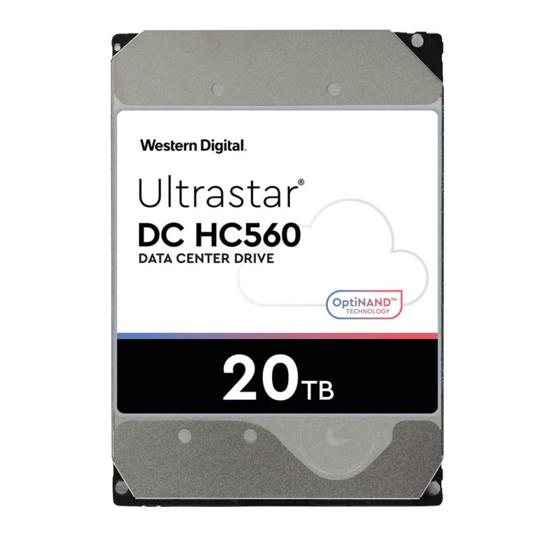 My shiny new 20 TB Ultrastar hard disk