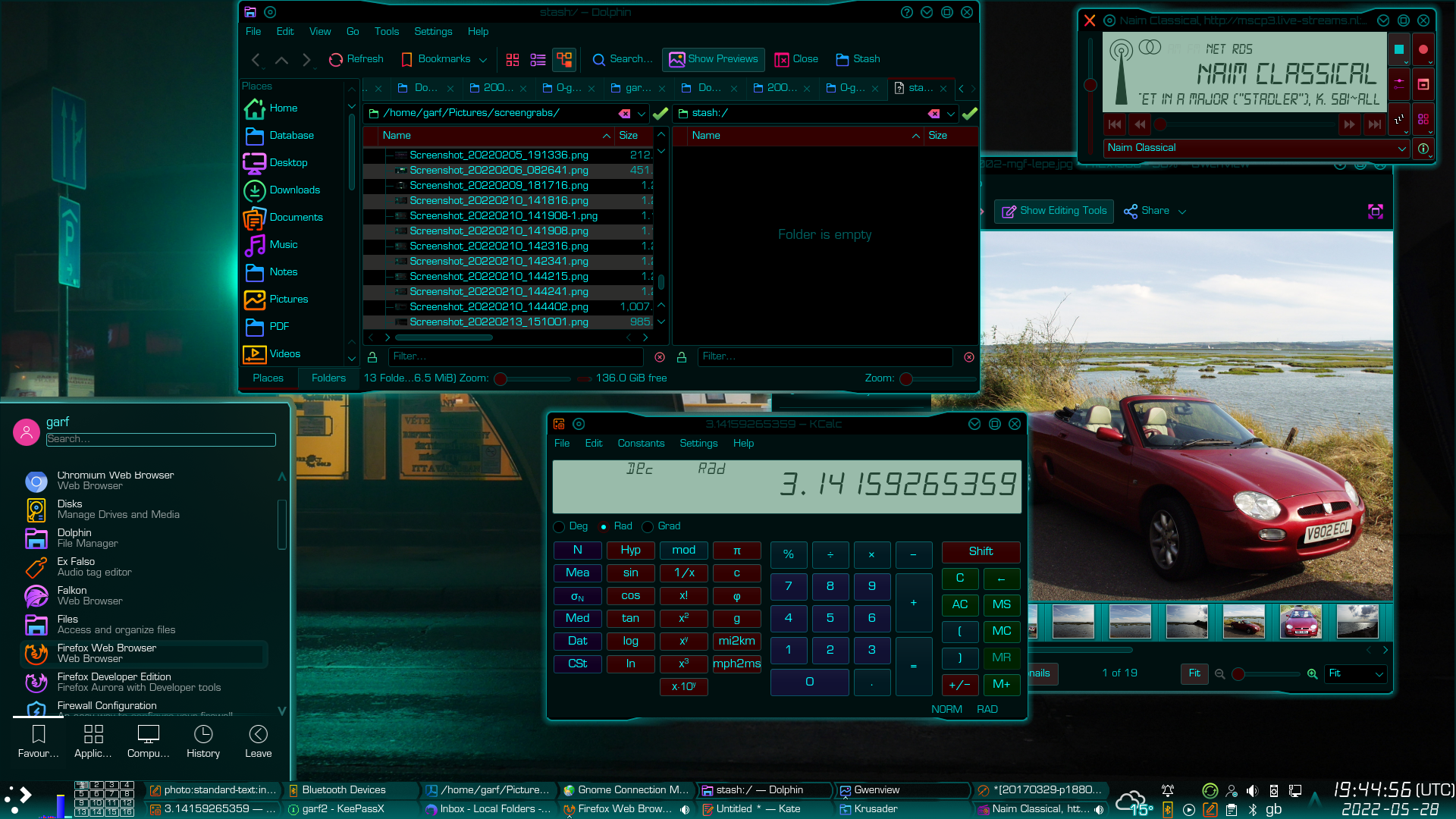 This Cool Cyberpunk Desktop is Easy to Recreate on Kubuntu - OMG! Ubuntu