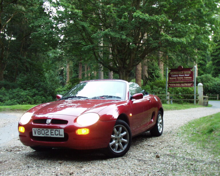 Road trip to Lymington in the MGF