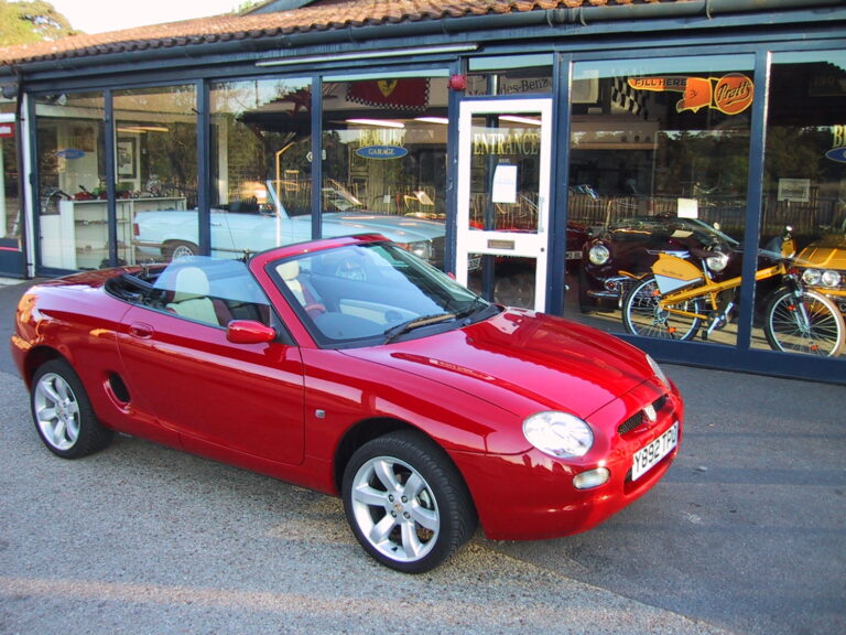 New MGF in the New Forest, Beaulieu and Redbridge Causeway