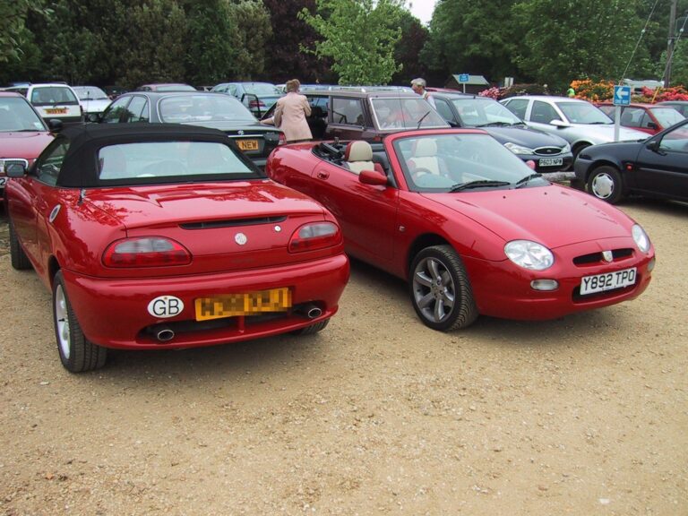 Little red MGF meets another little red MGF