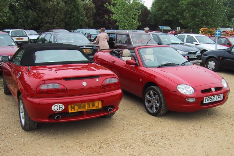 Little red MGF meets another little red MGF