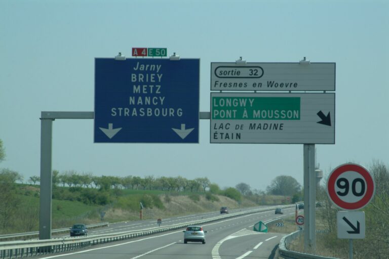 France – drive down to Strasbourg