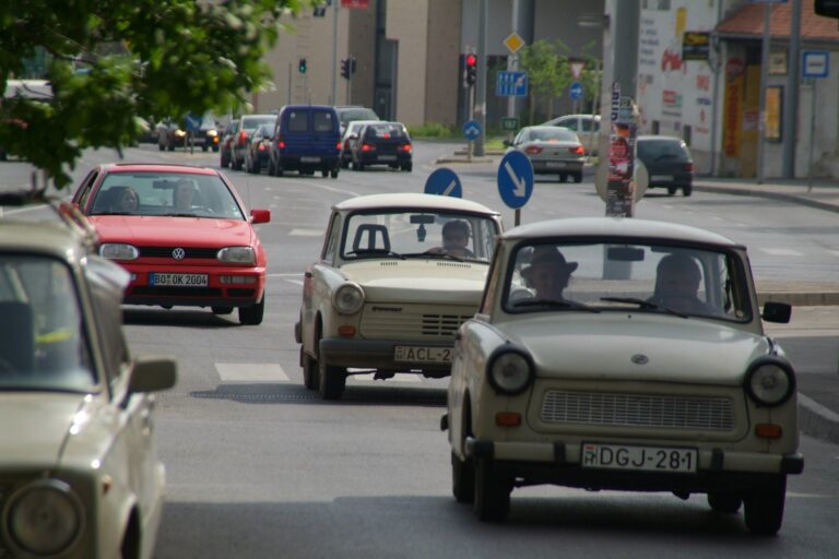 Trabant Spotting in Pécs, Hungary