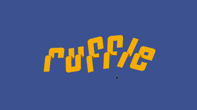 Ruffle to the rescue for Macromedia Flash