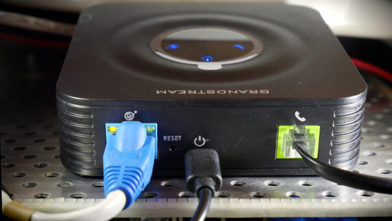 My Grandstream HT801 forgets my new password after a while. Why? SOLVED!