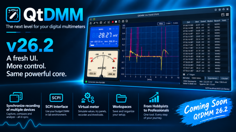 QtDMM news from its new maintainer